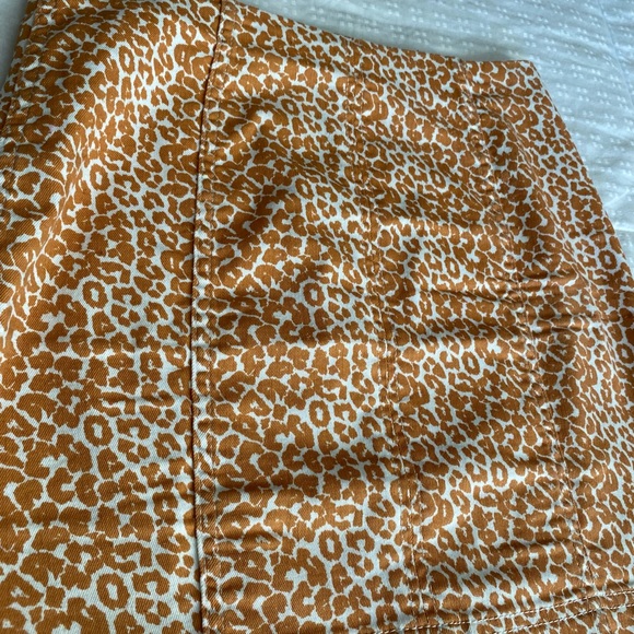Free People - Modern Femme Leopard Print Skirt - Picture 2 of 6